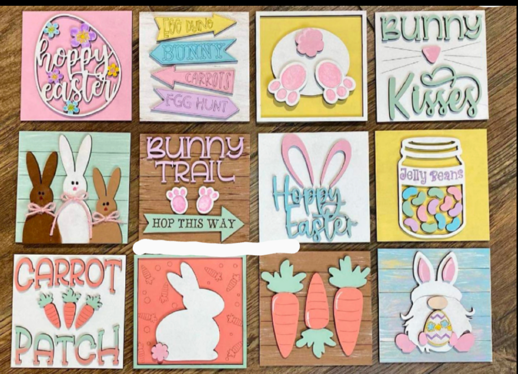 Easter Tiles for Ladder (Set of 3)