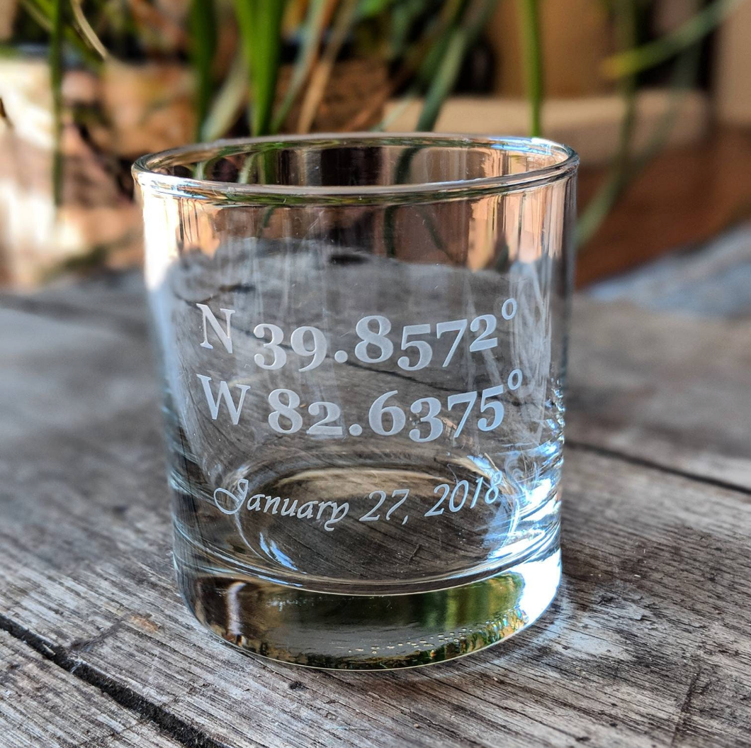 Custom Coordinate Glassware