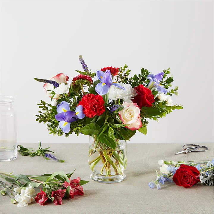 Patriotic Pride Vase Arrangement