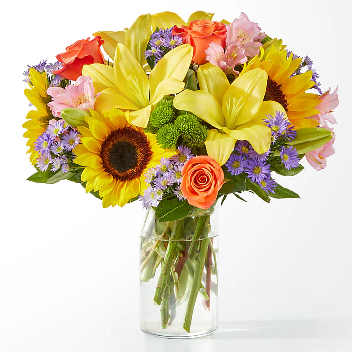 Spring Explosion Vase Arrangement