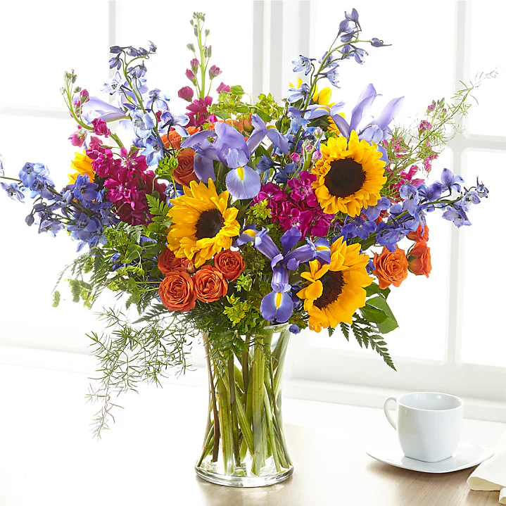 Meadow Explosion Vase Arrangement