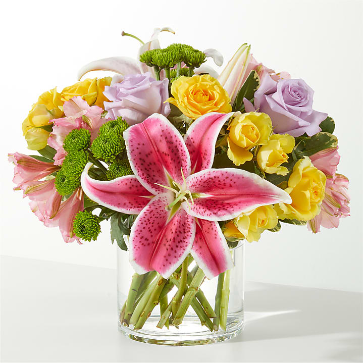 Stargazer Lily Vase Arrangement